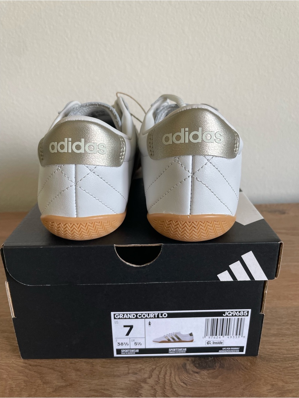 NWT Women’s Adidas Grand Court Lo Shoes Size 7 - Picture 6 of 6
